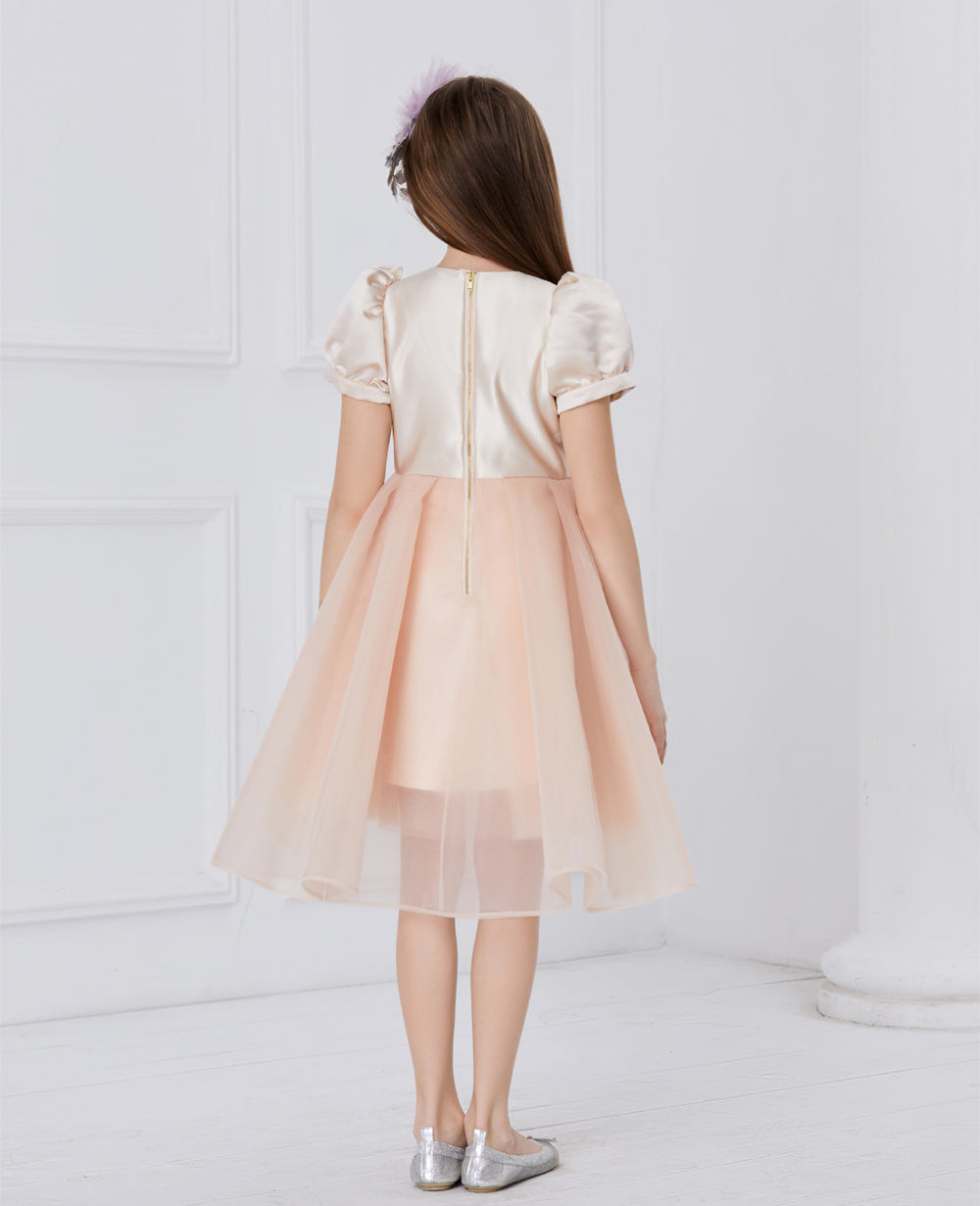 Princess Peach short sleeve tuelle dress