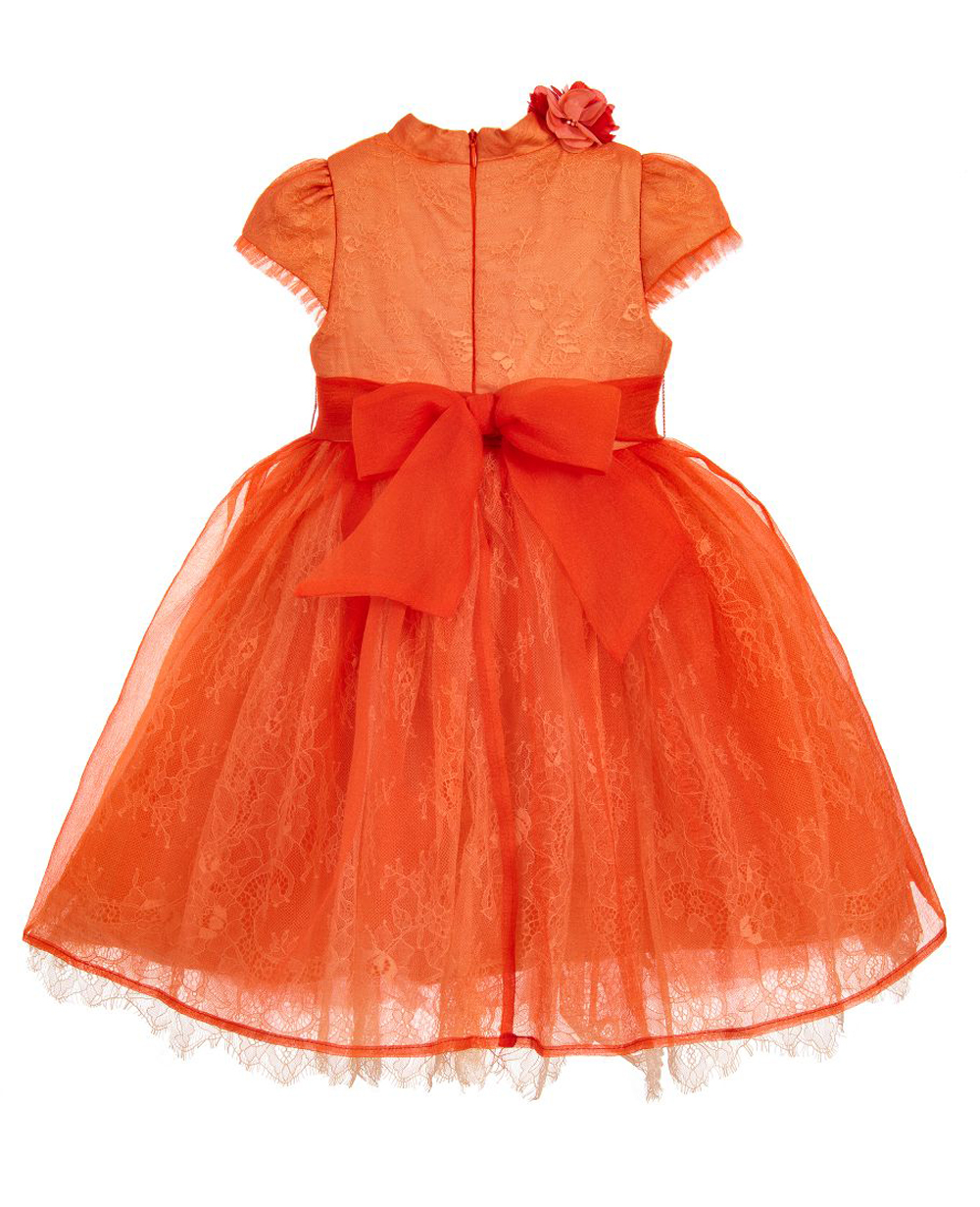 Orange Blossom Dress Lace Wedding Dress Evening Wear  Flowergirl